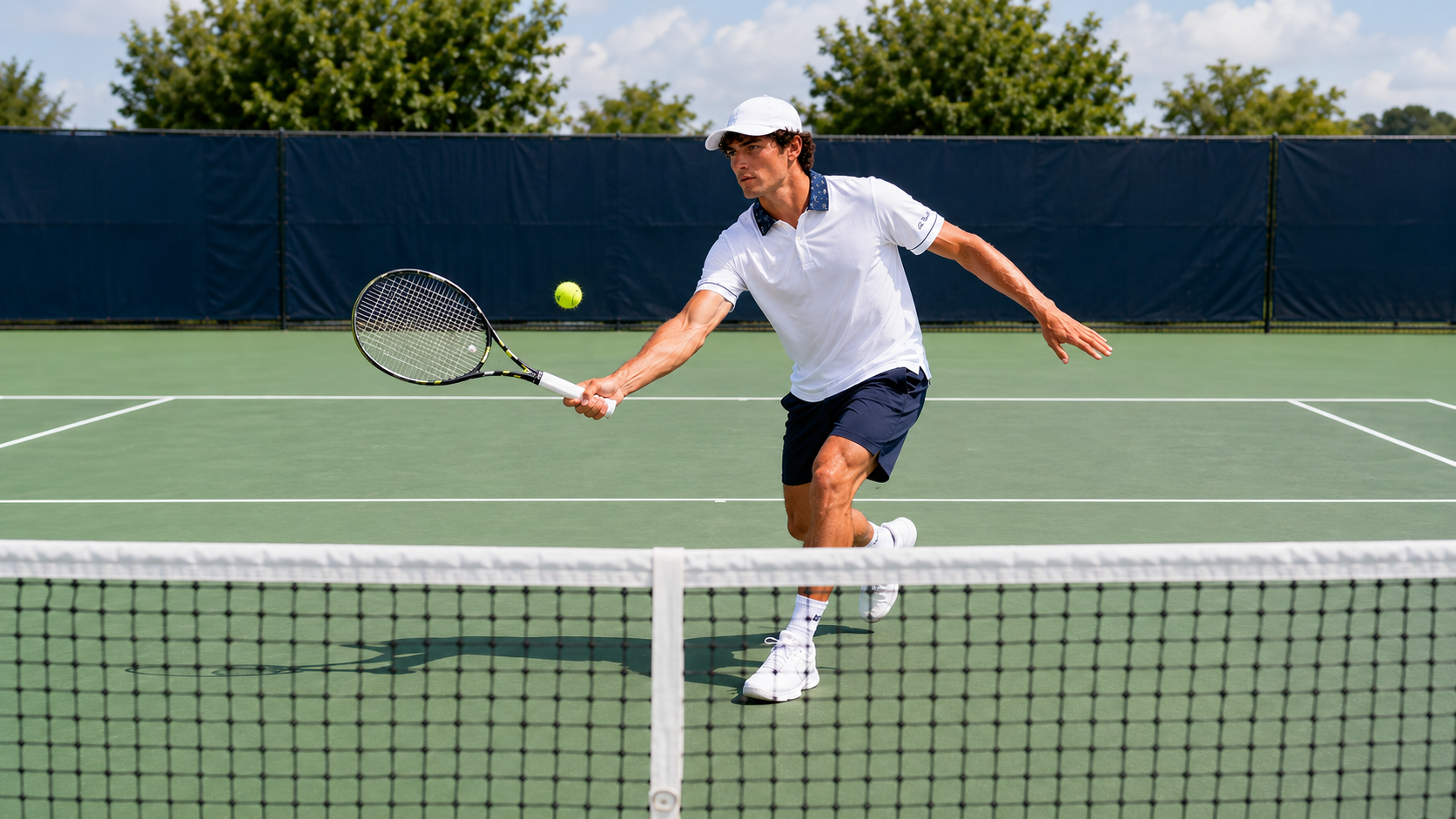 Anova Velocity Performance Polo — flat lay